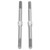 RC Turnbuckle M4 63mm Upgrade Part Steel Turnbuckle Rod for ARRMA Granite 1/10 RC Car Silver 2pcs
