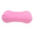Inflatable Pillow Camping Travel Pillows Flocked Fabric Ultralight Press Automatic Inflation for Neck Lumbar Pink