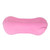 Inflatable Pillow Camping Travel Pillows Flocked Fabric Ultralight Press Automatic Inflation for Neck Lumbar Pink