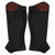 2Pcs Leather Half Chaps Equestrian Horse Riding Half Chaps Leg Guard Protector for AdultsXXL