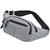 Fanny Pack Multifunctional Large Capacity Abrasion Resistant Waterproof Unisex Wallet Waist Bag for Outdoor Sports Grey