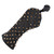 Rivet Wooden Club Protection Headcover Unique PU Waterproof Golf Putter Cover SuppliesS Black
