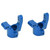 2pcs RC Rear Axle Seat Aluminum Alloy Durable Rear Hub Carrier for Traxxas Latrax Teton 1/18 RC Vehicles