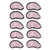 10 PCS Golf Club Head Covers Golf Iron Pole Net Cover Club Protective Head Covers with Numbers Pink