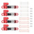 Shock Absorber Damper Fit for Axial SCX24 90081 1/24 RC Car Model Shock Struts DamperRed