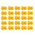 50Pcs/Bag Useful Outdoor Freshwater Soft Artificial Flavor Carp Baits Corn Fishing Lures