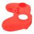 Drone Remote Control Protector Silicone Sleeve AntiDrop AntiScratch Cover Case for DJI FPV(Red )