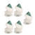 5Pcs Camping Lanterns Mantles Gas Lamp Mantles for Camping Gas Lanterns Kerosene Lamp Double Line Style