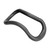 5 Color Yoga Ring Pilates Stretch Circle Fitness Equipment for Training Bodybuilding(Black)