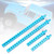 Front Rear Car Shell Column Spare Parts Accessories Fit for RGT 136100 1/10 RC CarBlue 68128B