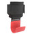 Sport Weight Lifting Pull Up Hook Gym Power Training Powerlifting Wristbands Belt WrapRed Hook