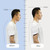 Smart Posture Corrector with Sensor Vibration Reminder Adjustable Upper Back Brace for Kids Men and Women