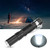 Outdoor Portable Mini LED Flashlight Telescopic Pen Shape Light Torch for Emergencyblack
