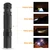Outdoor Portable Mini LED Flashlight Telescopic Pen Shape Light Torch for Emergencyblack