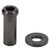 Bike C Caliper Nut Titanium Alloy M6x20mm Rust Resistance Bike C Clamp Fixing Nut Road Bike Accessories with Gasket Black