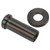 Bike C Caliper Nut Titanium Alloy M6x20mm Rust Resistance Bike C Clamp Fixing Nut Road Bike Accessories with Gasket Black