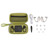 1 Pair Rechargeable Sound Amplifier Bluetooth Stable Transmission Noise Reduction Sound Aid Hearing Device Silver
