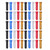 50PCS Bicycle Brake Cable Cap 5 Color Assortment Aluminum Impact Resistant Cable End Crimp