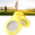 Multifunctional Stainless Steel Magnetic Golf Ball Mark with Hat Clip Golfer Accessory(yellow)