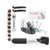 Bicycle Repair Bag Set Tire Fix Tool with Pimp Patches Wrench Storage Pack Repairing Tool