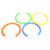 4pcs Pool Dive Rings Underwater Swimming Pool Toy Rings Underwater Fun Toys for Kids