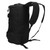 Fishing Tackle Backpack Large Capacity Portable Cylindrical Fishing Rod Bag with Rod HolderBlack