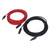 2pcs 12AWG 4mm² Solar Panel Extension Cable Black Red Solar Adaptor Extension Cable with Female Male Connector 1000VDC 10m / 32.8ft