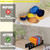 Acrylic Hat Organizer Stand Space-Saving Baseball Cap Organizer for 7 Caps No Installation Required Hat Rack Stand for Bedroom Closet Dresser