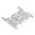 Aluminum Alloy Accessory Part Gear Box Mount Holder for SCX10 / SCX10 II / TFL RC Crawler Car