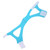 AntiSnoring Chin Strap Adjustable Stop Snoring Strap Breathable Jaw Support Belt(Sky Blue )