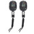 2 PCS Multifunctional Handheld Digital LCD Stopwatch Timer for Sports/Running/Racing/Swimming