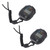 2 PCS Multifunctional Handheld Digital LCD Stopwatch Timer for Sports/Running/Racing/Swimming