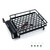 Roof Rack Luggage Carrier with LED Lights RC Car Metal Parts Compatible with 1/14 1/12 1/10 SCX10 CC01 MN D90 D91 D99 MN90 MN99S RC Car