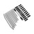 RC Steering Rod Antirust Abrasion Resistance Prevent Deformation Stainless Steel Rod Link for Axial Scx10 90046 90047