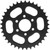 428 37 Teeth 6Pcs Holes Steel Rear Sprocket Electric Bicycle Scooter Replacement Part