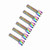 6Pcs M5x25mm Steel Bike Bottle Bracket Storage Rack Bolt Bicycle Accessory(colours)