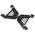 Rear Shock Tower RC Aluminium Alloy Upgrade Parts Accessories for Axial SCX6 1/6 Jeep Black
