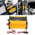 Solar Panel System Monocrystal 18W 18V Solar Panel 30A 12V 24V Controller 300W Inverter Kit for Outdoor Camping Yellow 12V to 220V