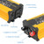 Solar Panel System Monocrystal 18W 18V Solar Panel 30A 12V 24V Controller 300W Inverter Kit for Outdoor Camping Yellow 12V to 220V