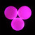LED Light Up Balls Flashing In the Dark Night  Balls Multi Color Training Practice Balls Gifts