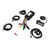 Electric Bike Conversion Kit 26A 3 Mode Sinewave Controller GD01 Panel with 130X Thumb Throttle Power Off Sensor for 500W 750W Motor