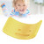 Balance Seesaw Board Plastic for Kids Toddlers Teens Balance Training Board with Elastic Ball Yellow