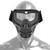 Outdoor Skull Motorcycle Helmet Goggles Face Mask Motorbike Racing Glasses (Grey)