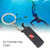 PVC Mini Keyring Diving Theme Key Ring Unique Air Cylinder Shape Keychain GiftGray