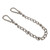 Sandbag Extension Chain Rust Proof High Load Bearing Capacity Stainless Steel Adjustable Hanging Chair Chain for Hammock Chair Outdoor 660mm / 26in