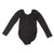 Girls Long Sleeve Leotard Black Elastic Soft Breathable Girls Dancing Outfit Ballet Bodysuit