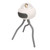 Mini Handheld Personal Portable Fan USB Small Baby Stroller Fan with Flexible Tripod White Lion