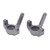2pcs RC Steering Cup Aluminum Alloy Reducing Friction Practical Easy Replaceable RC Car Parts for 1/16 Off Roader