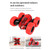 RC Stunt Car for Kids Double Sided  2.4GHz 4WD Remote Control Stunt Car 360° Stunt Roll Vehicles with Light