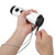 Plastic Outdoor Hand Crank Multifunction Flashlight Radio Emergency LED Torch Mobile Phone ChargingWhite